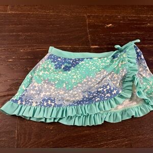 Aqua Blue Swimwear with Bow Detail